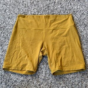 Lululemon Align Short 8" Gold Spice size 14